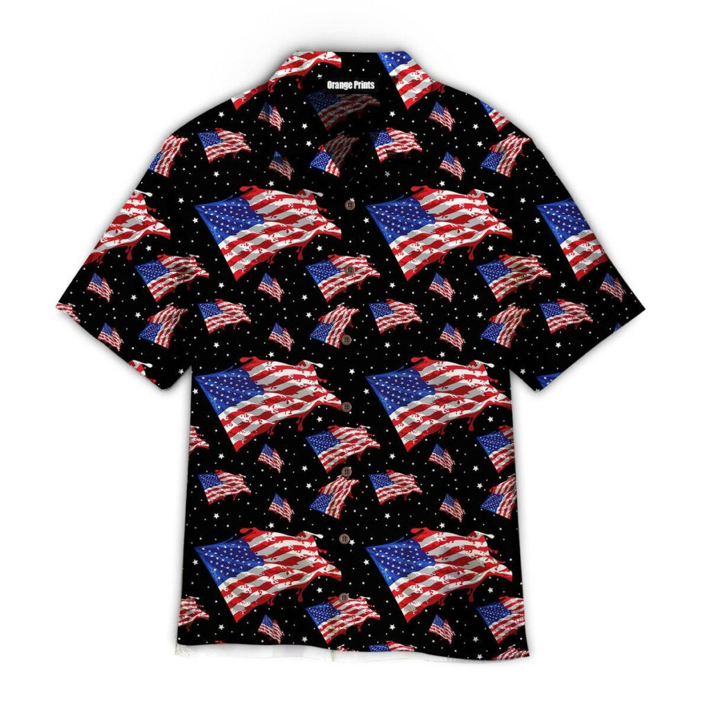 4th Of July American Flag Hawaiian Shirt | For Men & Women | WT6762