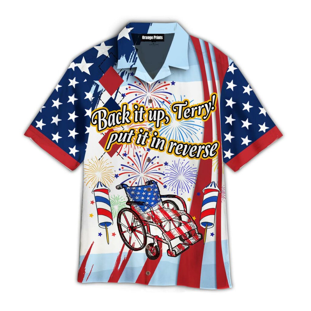 4th Of July Back It Up Terry Put It In Reverse Hawaiian Shirt | For Men & Women | WT9158
