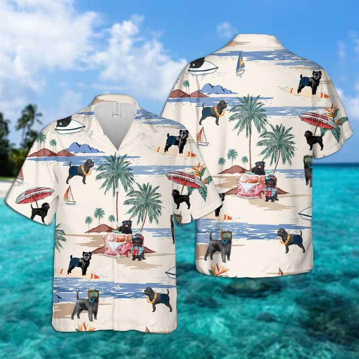 Affenpinscher ummer Beach Hawaiian Shirt | For Men & Women | HL2191