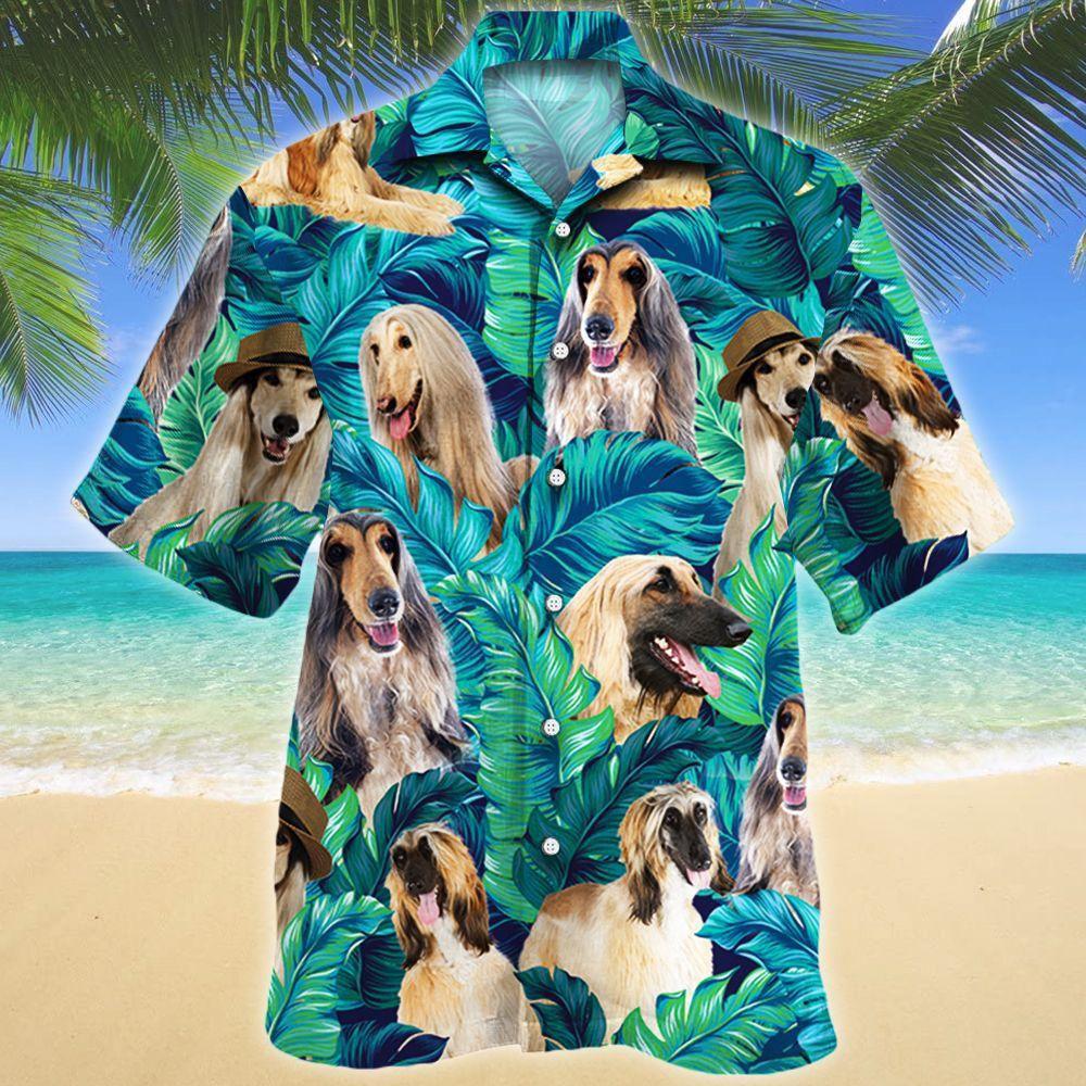 Afghan Hound Dog Lovers Hawaiian Shirt | For Men & Women | HL2564
