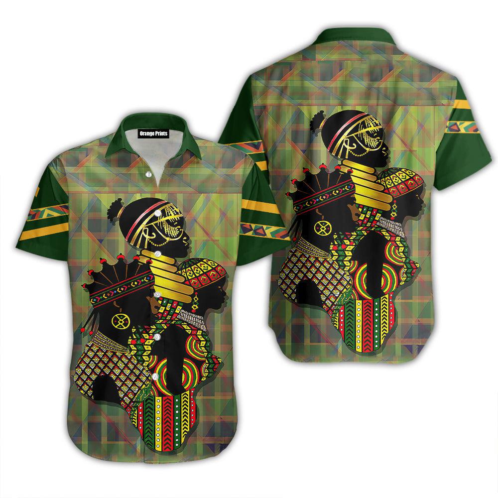 African Women Hawaiian Shirt | For Men & Women | WT7198