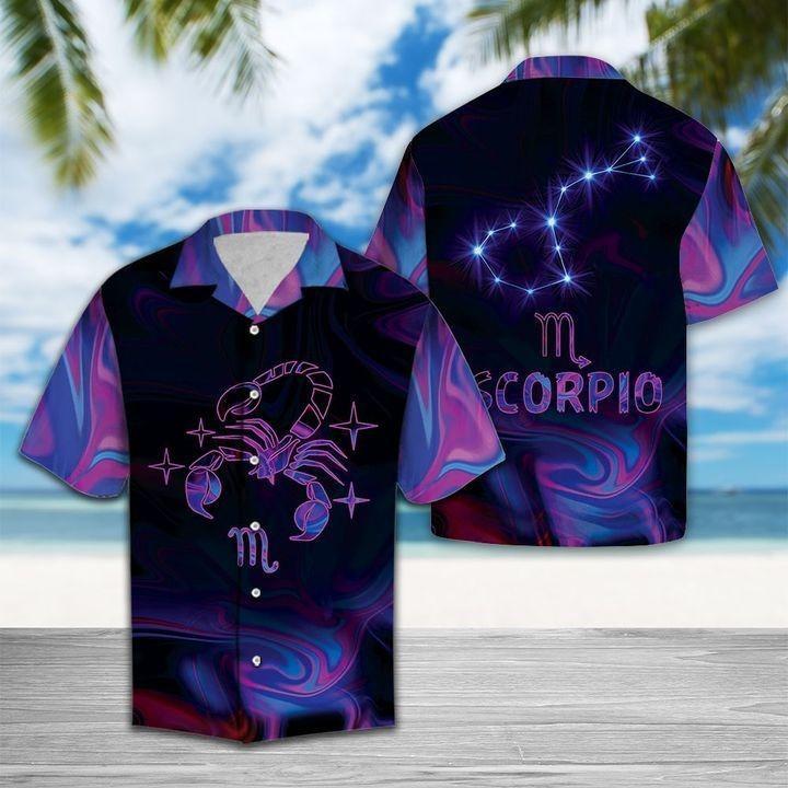 Amazing Scorpio Horoscope Hawaiian Shirt | For Men & Women | HW1364