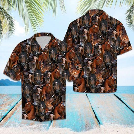 Arabian Horse Hawaiian Shirt | For Men & Women | HW1549