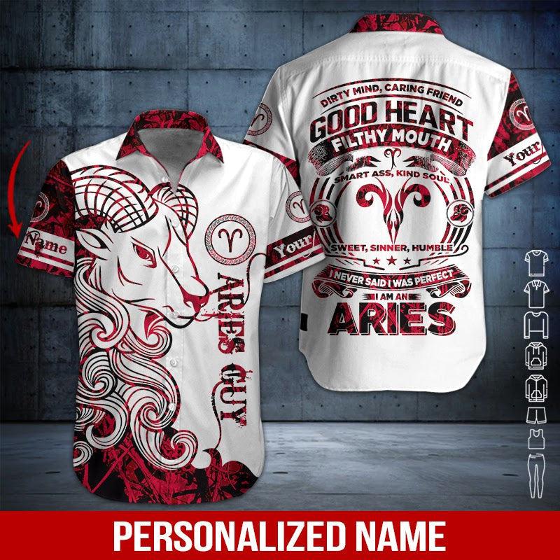 Aries Guy Custom Hawaiian Shirt | For Men & Women | HN2563