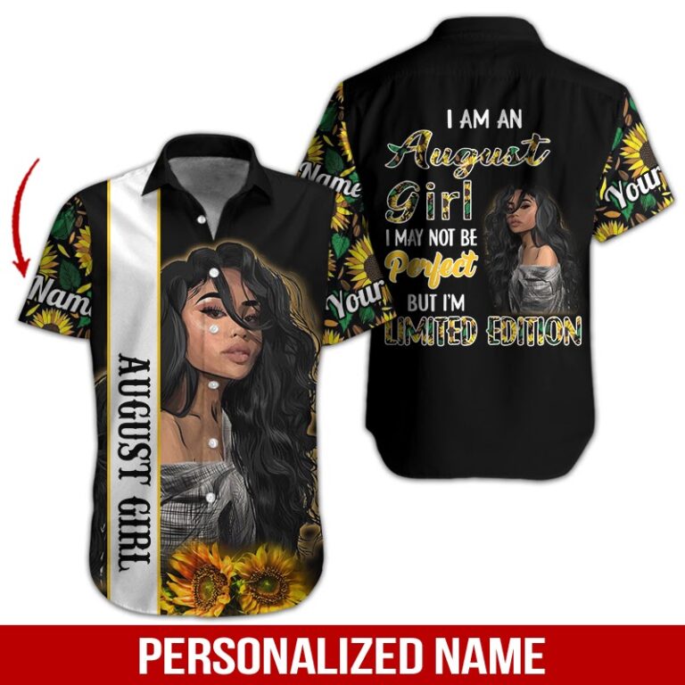 August Girl Custom Hawaiian Shirt | For Men & Women | HN1656