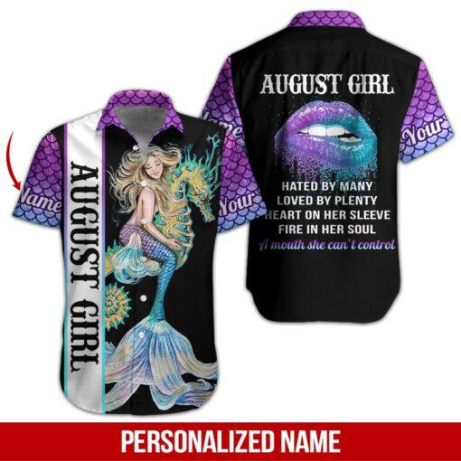 August Girl Custom Hawaiian Shirt | For Men & Women | HN1748