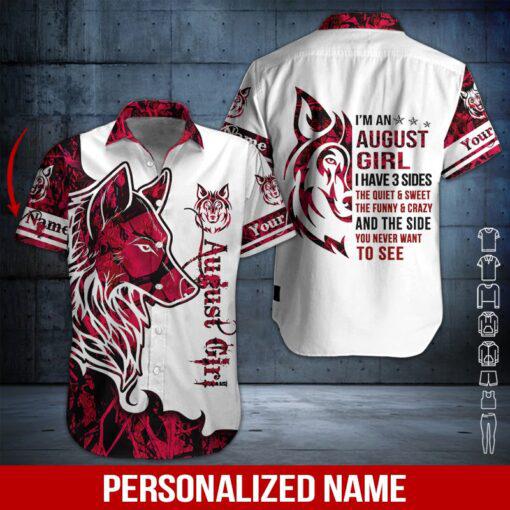August Girl Custom Hawaiian Shirt | For Men & Women | HN2213