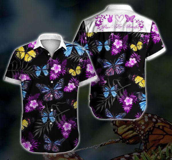 Butterfly Hawaiian Shirt | For Men & Women | HW1049