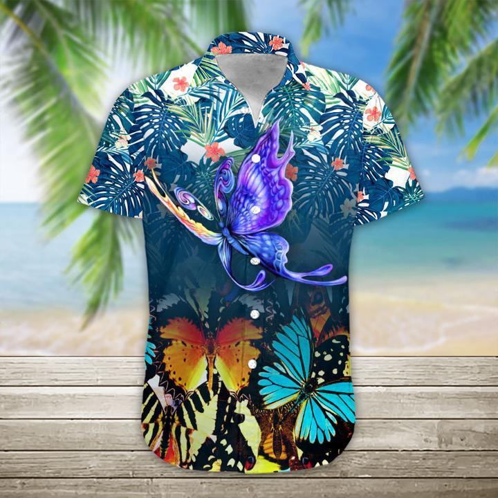 Butterfly Hawaiian Shirt | For Men & Women | HW1187
