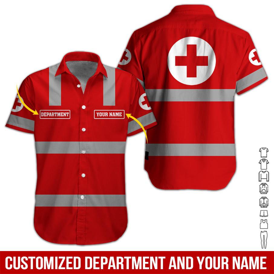 Department Uniform Custom Hawaiian Shirt | For Men & Women | HN3281