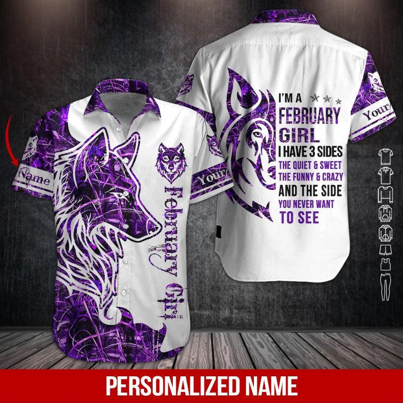 February Girl Custom Hawaiian Shirt | For Men & Women | HN2288