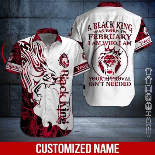 February King Custom Hawaiian Shirt | For Men & Women | HN1410