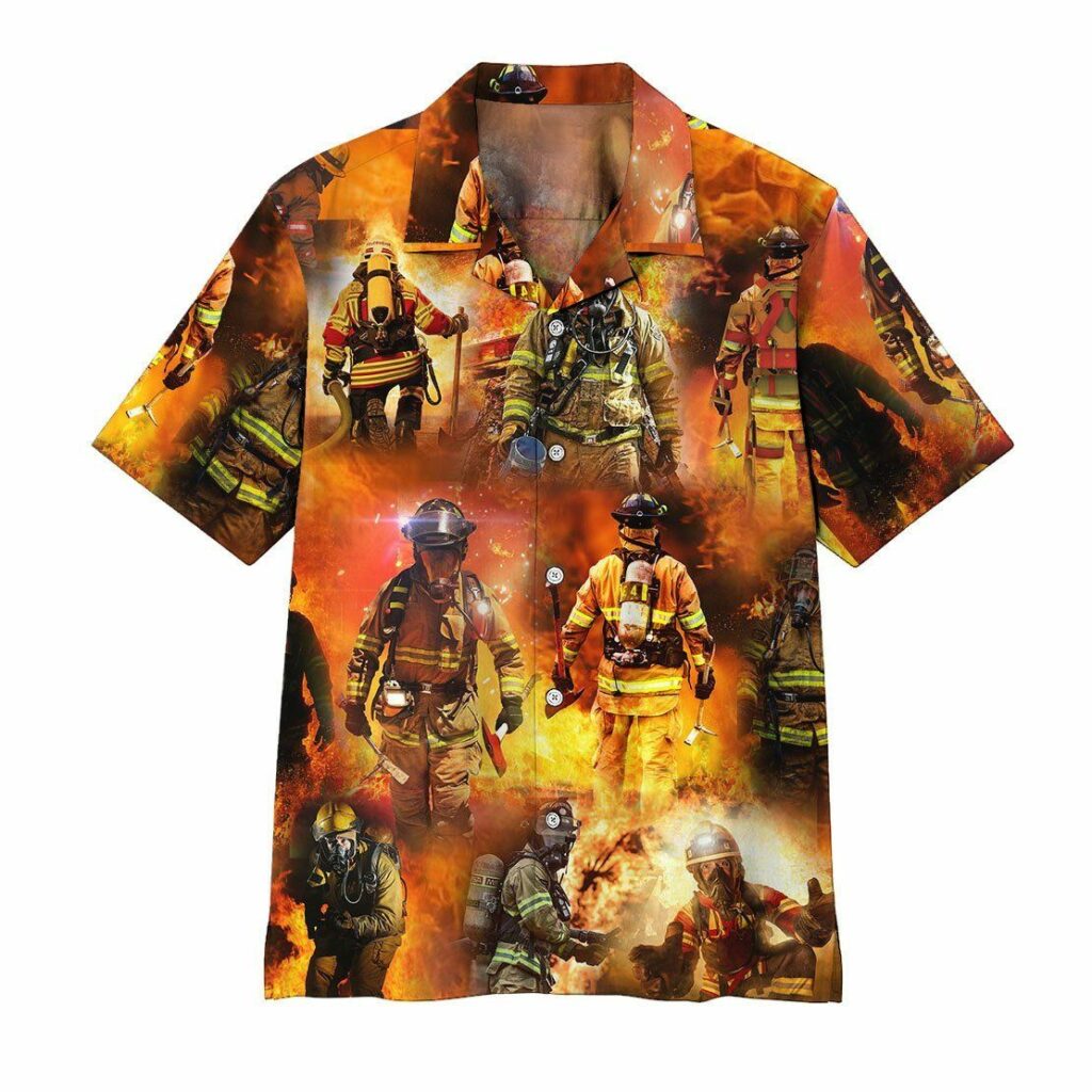 Firefighter Hawaiian Shirt | For Men & Women | HL1353