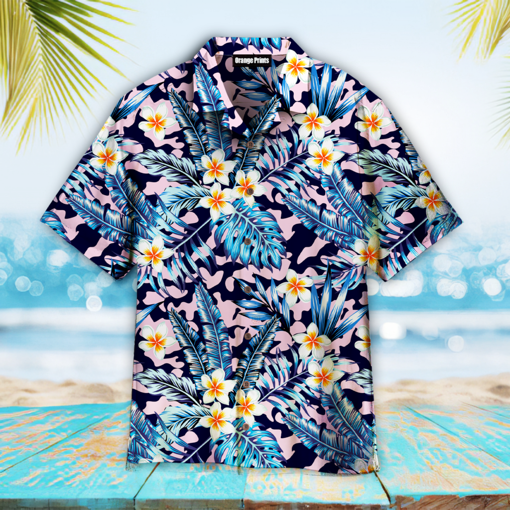 Flowers Tropical Hawaiian Shirt | For Men & Women | WT3010