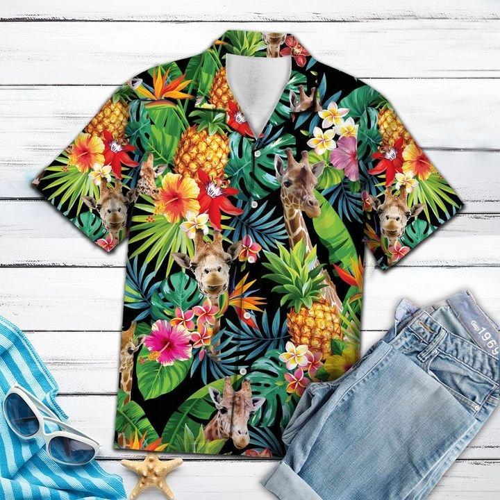 Giraffe Hawaiian Shirt | For Men & Women | HW1228