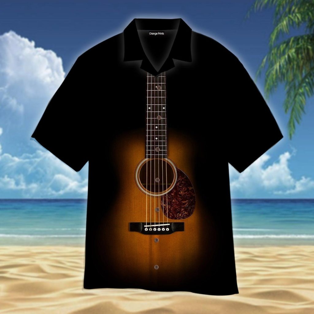 Guitar Art Hawaiian Shirt | For Men & Women | WT1073