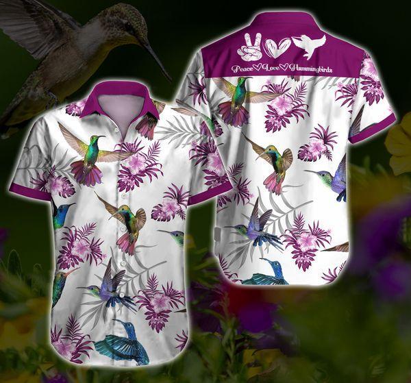Hummingbird Hawaiian Shirt | For Men &amp; Women | HW1063