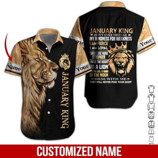 January King Custom Hawaiian Shirt | For Men & Women | HN1559