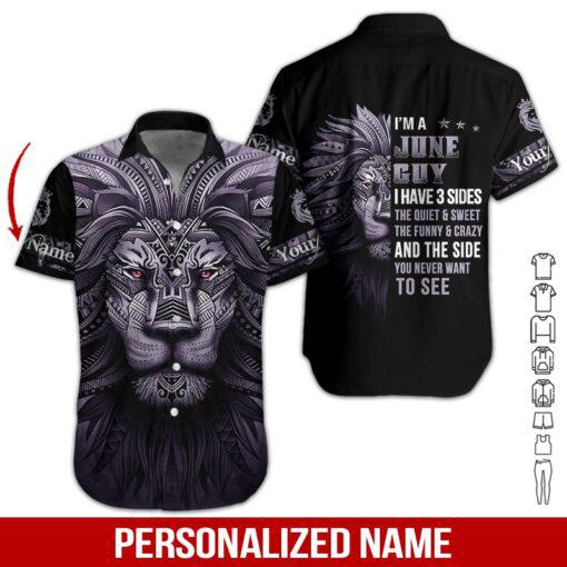 June Guy Lion Custom Hawaiian Shirt | For Men & Women | HN2031