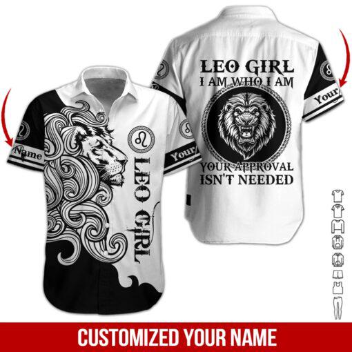 Leo Girl Custom Hawaiian Shirt | For Men & Women | HN1974