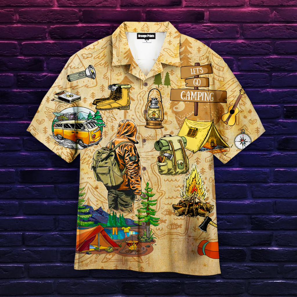 Life Is Better At The Campsite, Go Camping Hawaiian Shirt | For Men & Women | HW6210