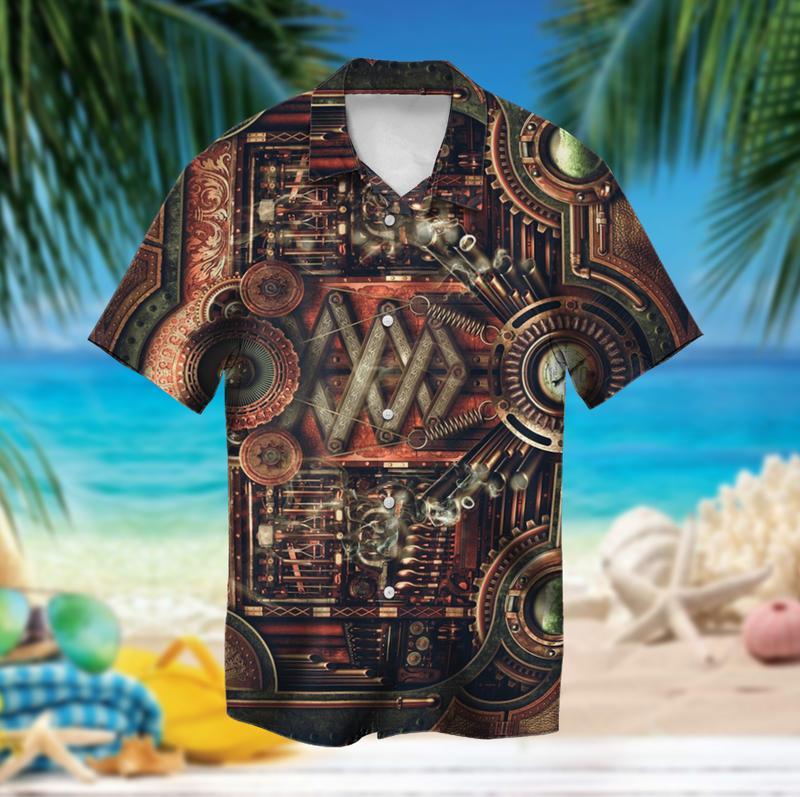 Mechanic Body Hawaiian Shirt | For Men & Women | HW5009