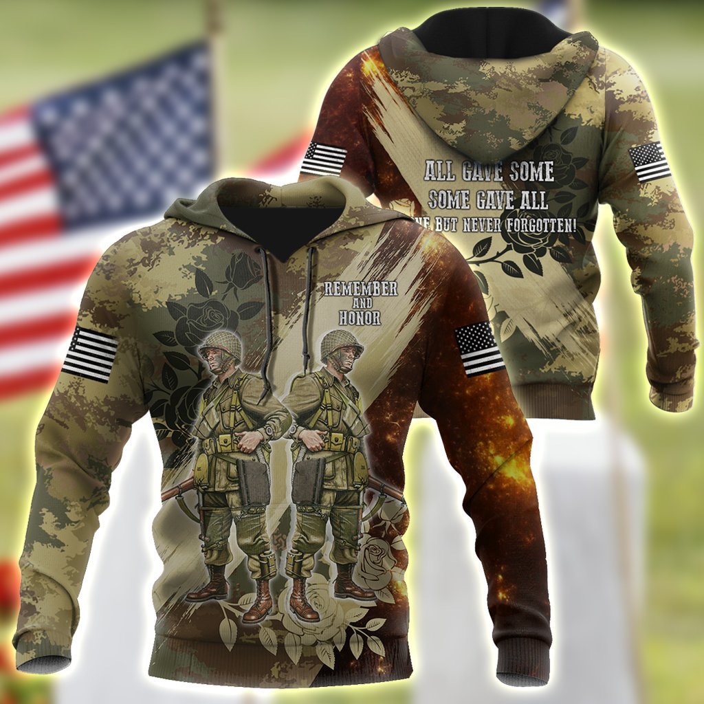 Memorial Day Remember And Honor The Heroes All Over Print | For Men & Women | HT7812