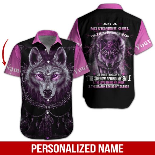 November Girl Custom Hawaiian Shirt | For Men & Women | HN3313