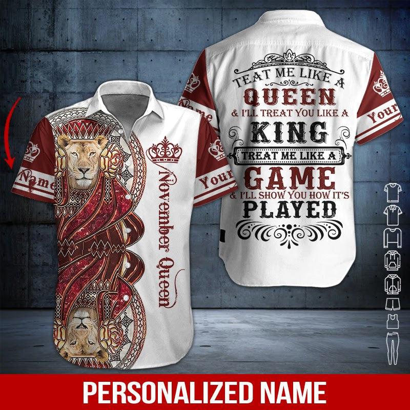 November Queen Custom Hawaiian Shirt | For Men & Women | HN2901