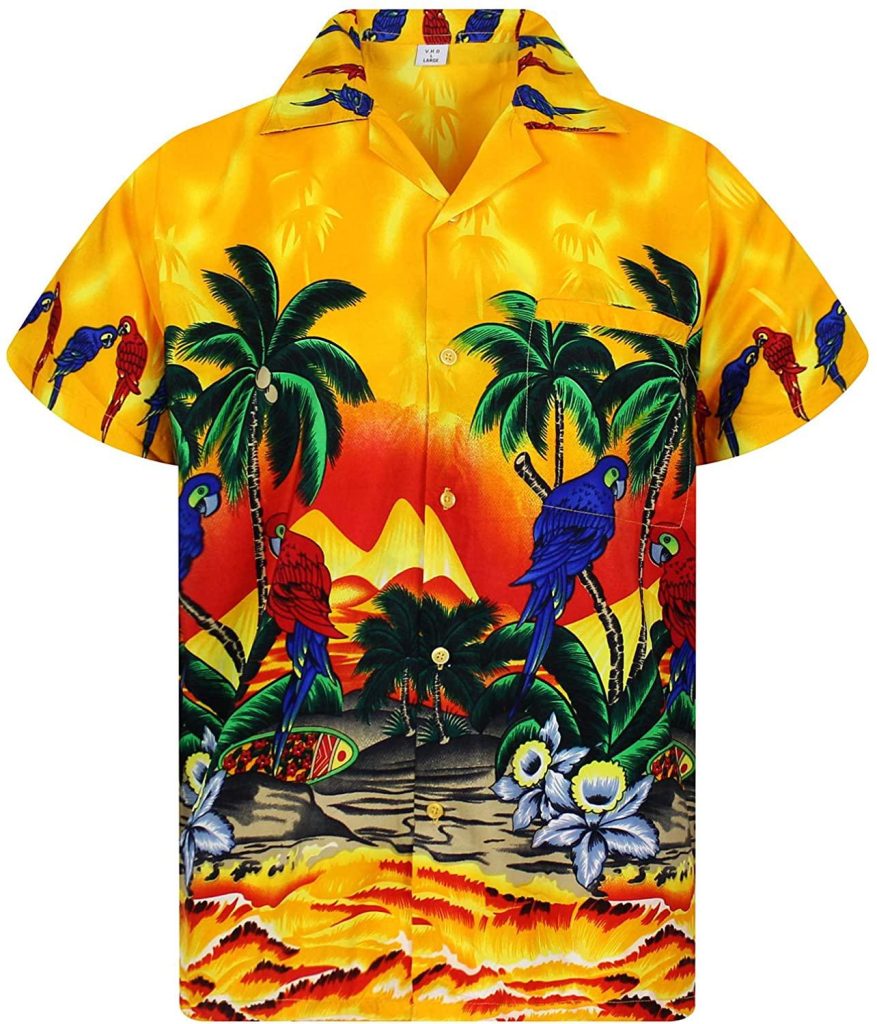 Parrot Flowers Hawaiian Shirt | For Men & Women | HW2788