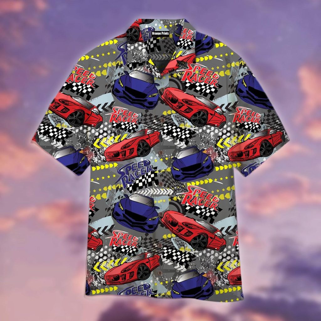 Racing Car Speed Racer Hawaiian Shirt | For Men & Women | WT6299