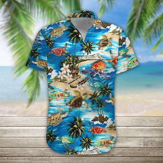 Sea Turtle Hawaiian Shirt | For Men & Women | HW1319