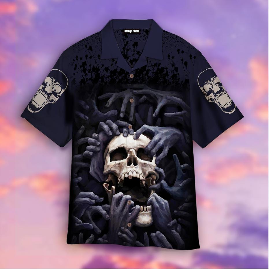 Skull Hawaiian Shirt | For Men & Women | WT5532